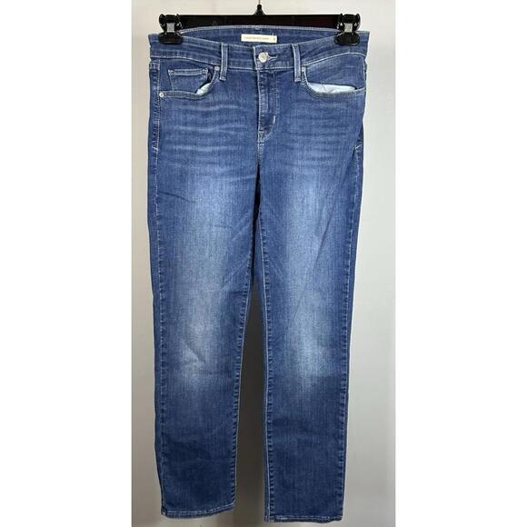 Levi’s Classic Mid Rise Skinny Jeans Women’s Size 8 28x27 - Picture 1 of 3